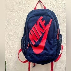 Nike Men's Backpack in Blue and Red